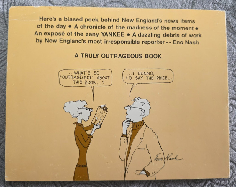 The Best of Tinnitnabulations by Eno Nash 1975 Yankee Humor PB Cartoon Americana gallery