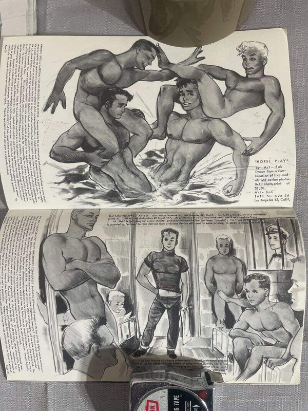 PHYSIQUE PICTORIAL MAGAZINES VOL.7 NO.2 SUMMER 1957 UN-CIRCULATED L/N gallery