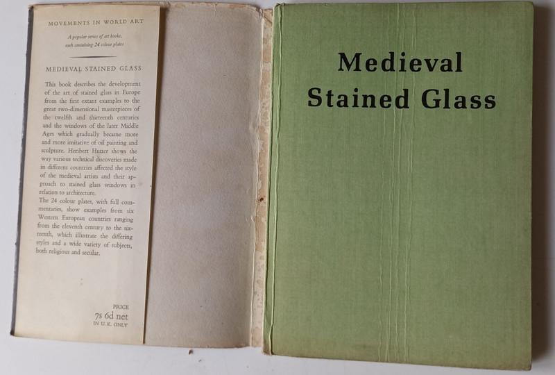 Medieval Stained Glass Heribert Hutter 1960s Methuen Movements in World Art DJ