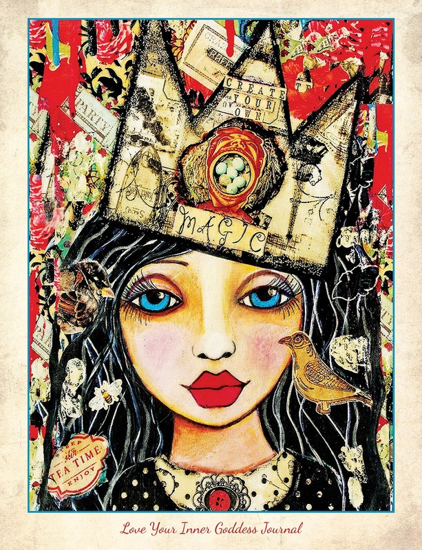 LOVE YOUR INNER GODDESS JOURNAL (220 pages, ddeluxe matte soft cover w/color…