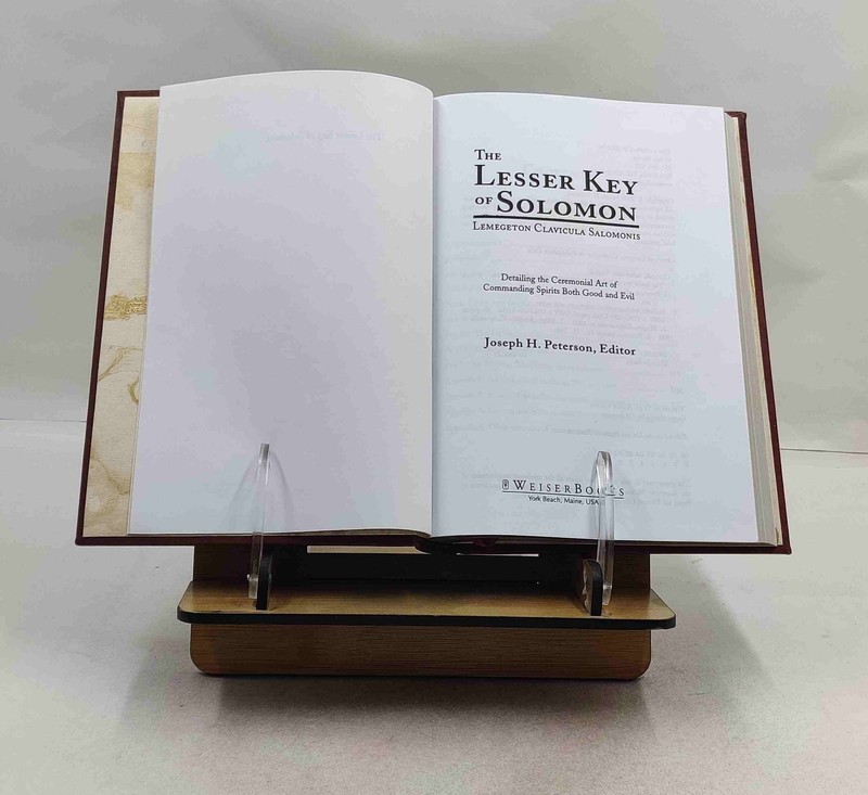 Lesser Key of Solomon by Joseph H. Peterson [Premium Leather Bound] gallery