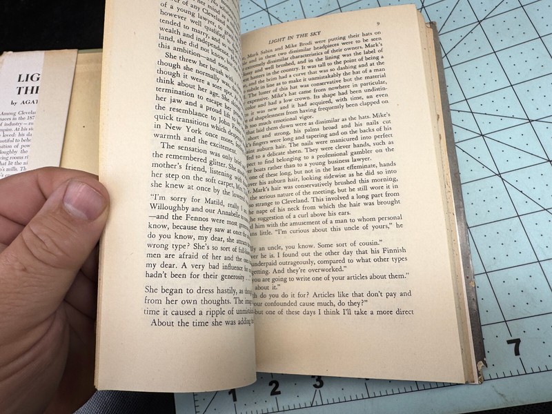 Light in the Sky by Agatha Young Hardcover W/DJ Vintage 1948 First Edition gallery