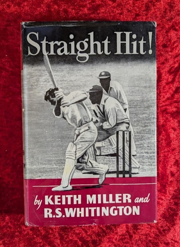 STRAIGHT HIT by KEITH MILLER AND R. S. WHITINGTON – Latimer House Ltd – H/B D/W