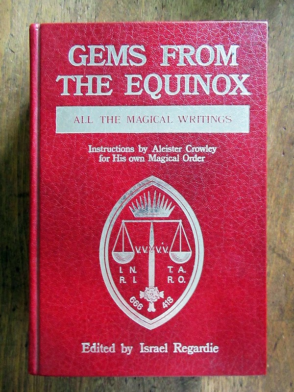 1974 GEMS FROM THE EQUINOX Aleister Crowley HC 1st Llewellyn printing 1134 pages