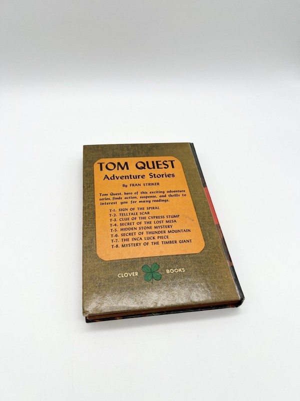 Vintage 50s Tom Quest Adventure Book The Hidden Stone Mystery HC Fran Striker gallery