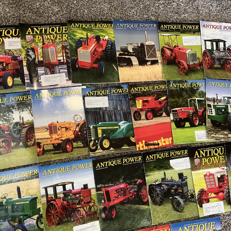 Lot 30 Antique Power Tractor Magazines 2020-2024 John Deere Case Ford IH gallery