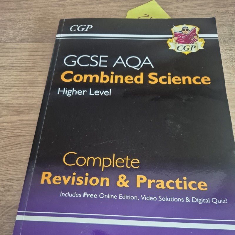New GCSE Combined Science AQA Higher Complete Revision & Practic… by CGP Books