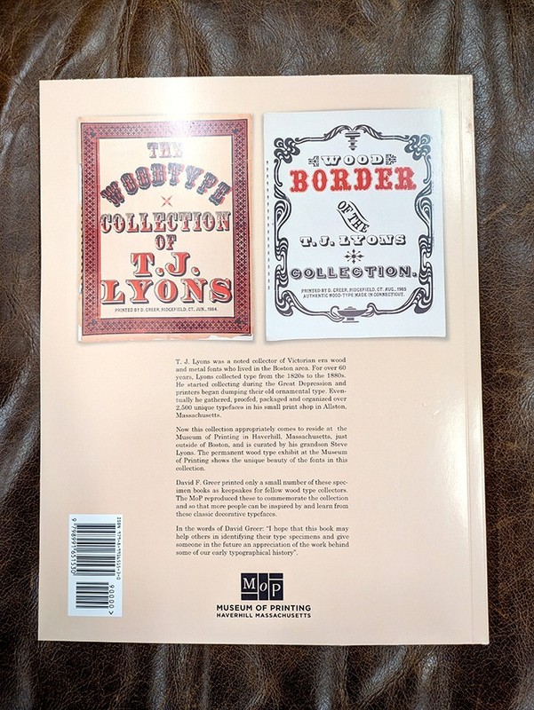 The Woodtype Collection of T.J. Lyons gallery