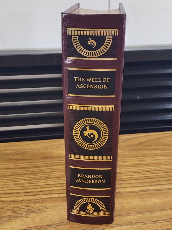 Mistborn Leatherbound Book Brandon Sanderson Final Empire gallery