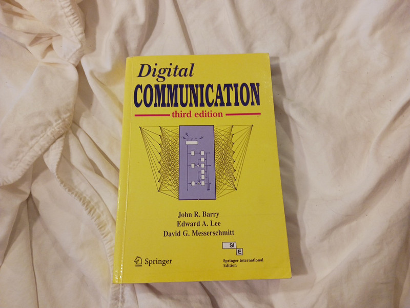 Digital communication by John R. Barry, Edward Lee, David Messerschmitt #S7