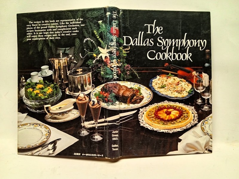 The Dallas Symphony Cookbook Orchestra League 1983 B43