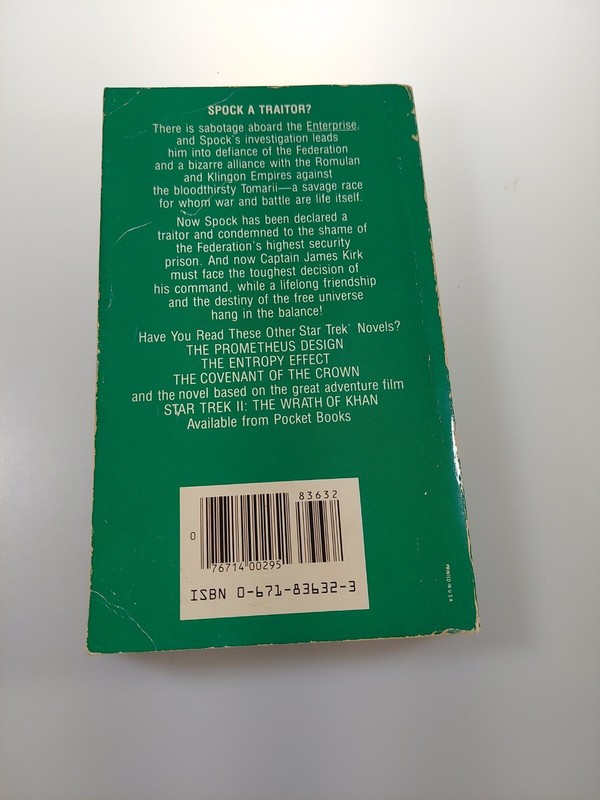 Black Fire; Star Trek - 9780671836320, Sonni Cooper Paperback gallery