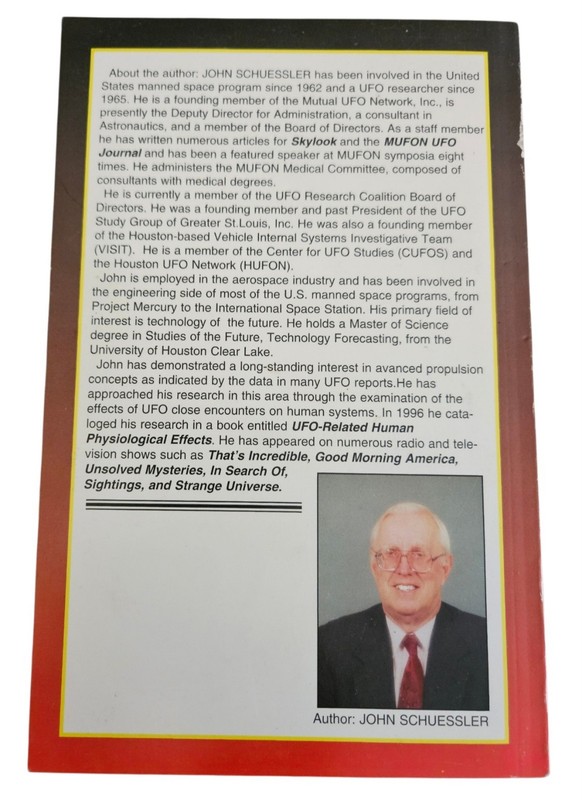 The Cash-Landrum UFO Incident John F. Schuessler Book 1998 SIGNED USED gallery