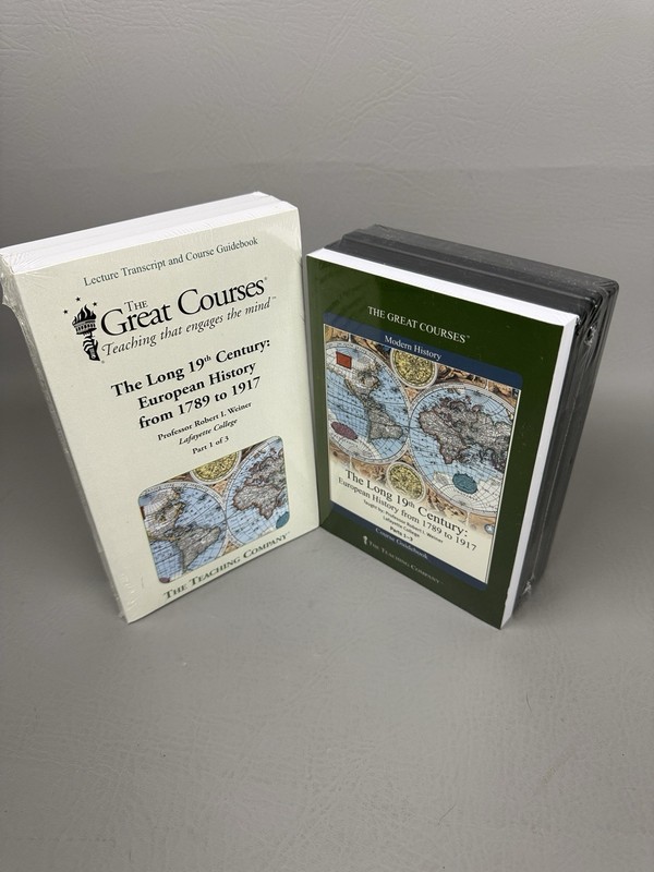 The Great Courses Long 19th Century European History 1789-1917 Audio & Books Set