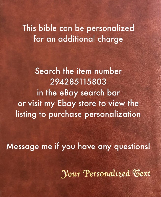 ESV Study Bible - $109.99 Retail - Black Genuine Leather gallery