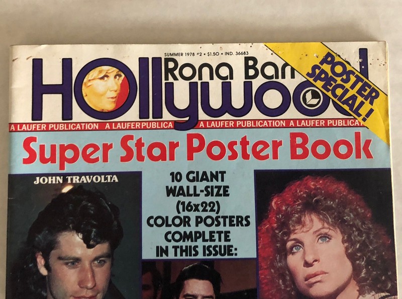 Rona Barrett's Hollywood Lot of 5 Magazines 1978-79 Elvis Robin Williams Andy G gallery