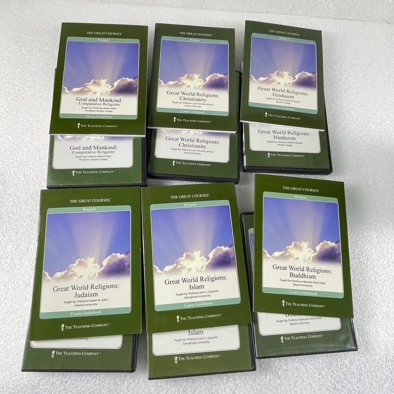 The Great Courses Religion Lot (6) by Various - Religion CD 2003 - Guidebooks gallery