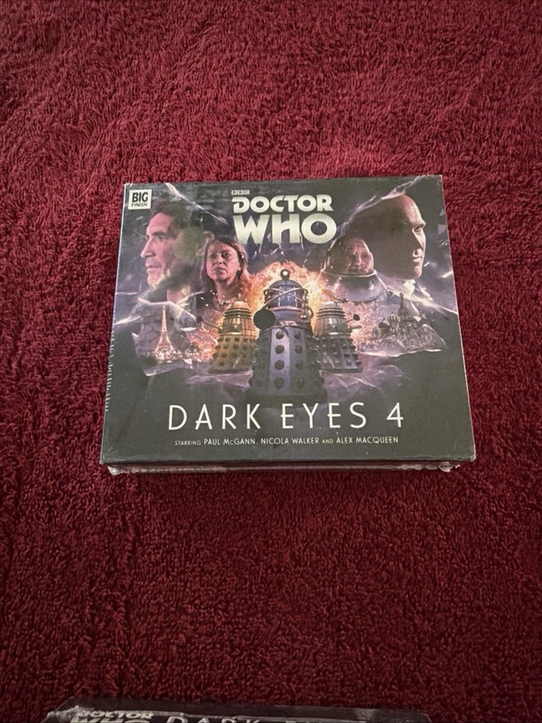 Doctor Who Dark Eyes series 4 Audio CD Complete Set MINT Paul McGann Big Finish
