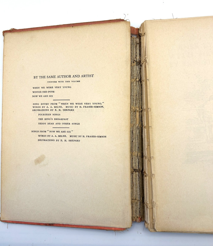 The House at Pooh Corner Book by A. A. Milne Fifty First Printing 1928 Fair gallery