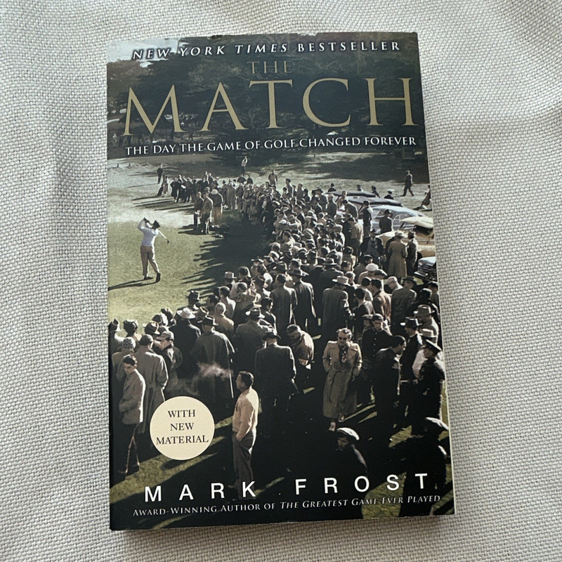 Hachette Books The Match Mark Frost Paperback Golf Sports Nonfiction 2015