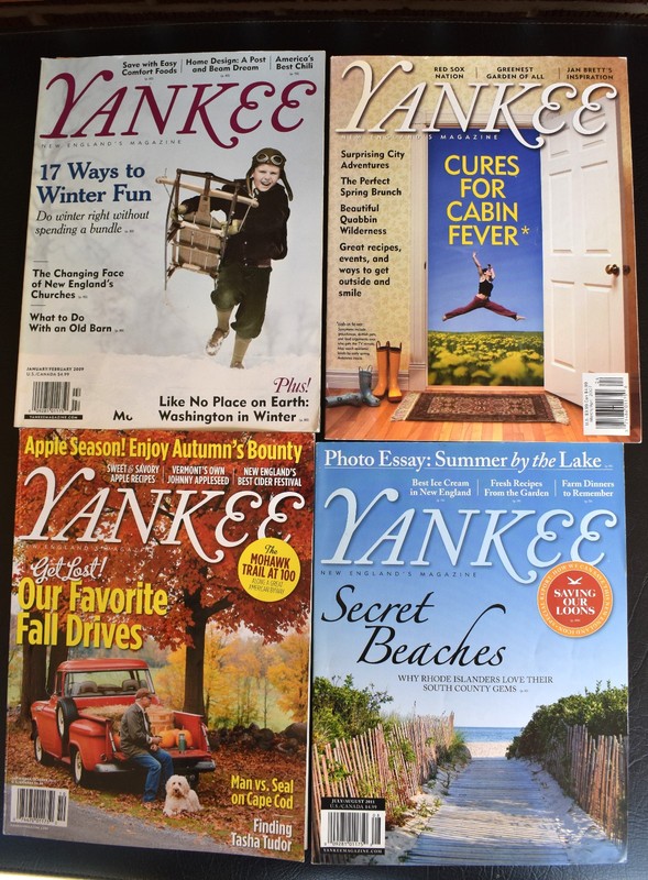 Yankee New England's Magazine 11 Issues 2007 to 2017 gallery