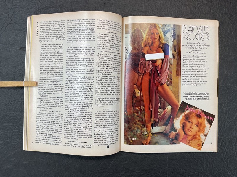 Playboy Magazine September 1977 College Girls of the Big Ten Centerfold Solid gallery
