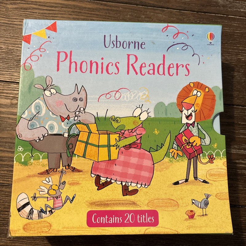 Usborne Phonics Readers Individual Lesson Children’s Books 18 Books Please Read