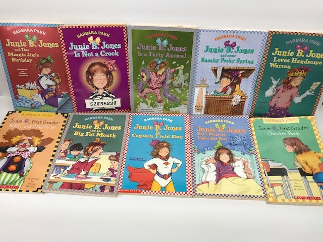 10 Junie B Jones book lot of paperback books kids chapter Barbara Park - GOOD gallery