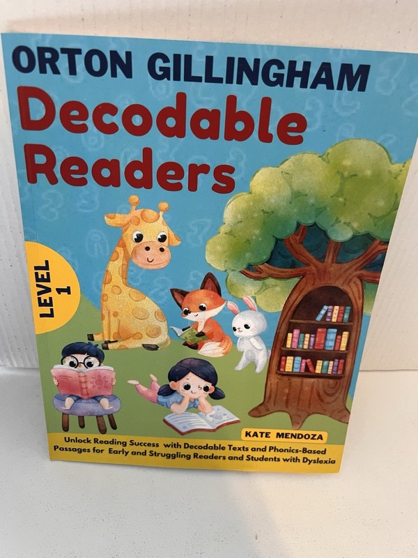 Decodable Readers Book Paperback Level 1 by Orton Gillingham