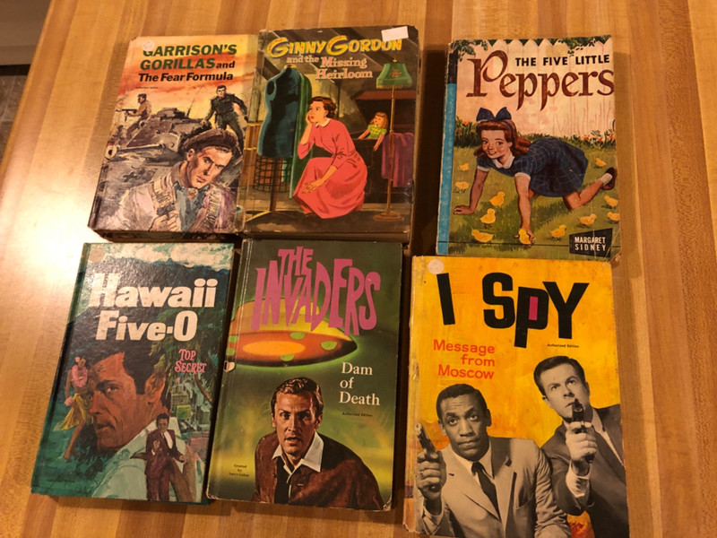 Lot of 6 Vintage Books-Various Authors and Genres