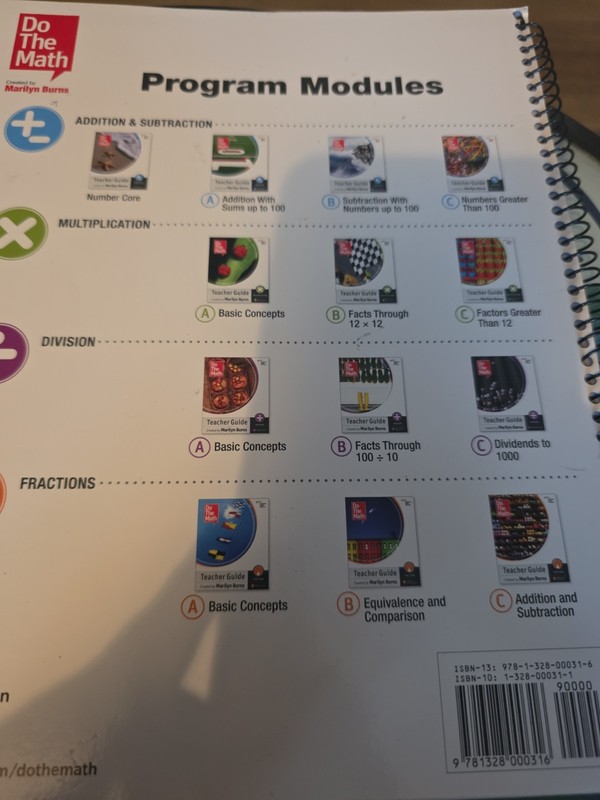 Do The Math Teacher Guide Addition & - Subtraction by Marilyn Burns - LOOK! gallery