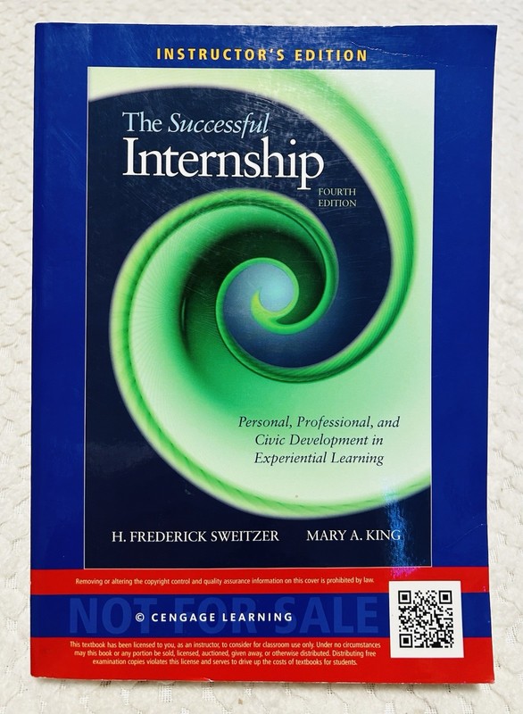 The Successful Internship Fourth Edition Instructors Cenage King Sweitzer 2014