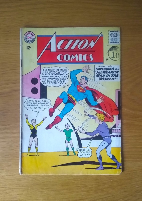 Action Comics #321 VG/F Superman Supergirl General Zod 1965 DC Comics