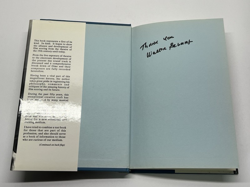The History Of Film BY WALTER SCHARF 1989 Rare Hardcover SIGNED Delta Printing gallery