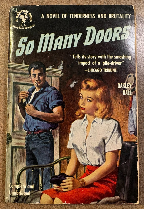 So Many Doors by Oakley Hall (Bantam Book 1st 908, 1951) Acceptable Condition
