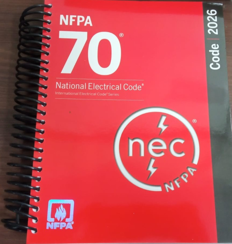 NFPA 70 National Electrical Code 2026 Edition Spiral Free Shipping USA STOCK gallery