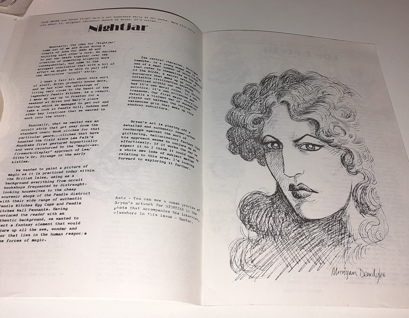 SSI JOURNAL no.49 fanzine UK 1983 ALAN MOORE Miracleman V for Vendetta Warrior gallery