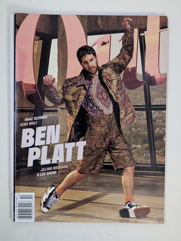 OUT Magazine Sep | Oct 2021 #299 Ben Platt Cover LGBTQ+ Culture Lifestyle