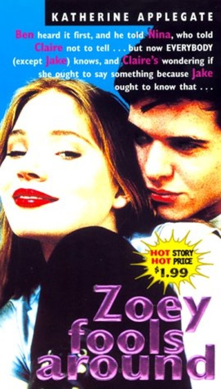 Making Out #1: Zoey Fools Around Paperback Katherine Applegate