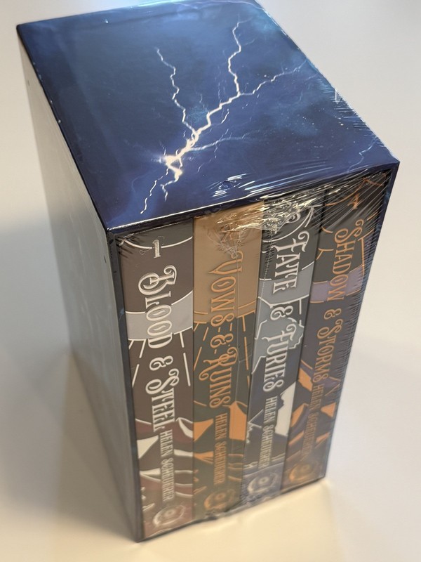 The Legends of Thezmarr Books 1-4 By Helen Scheuerer Moonlight Book Box (Sealed)