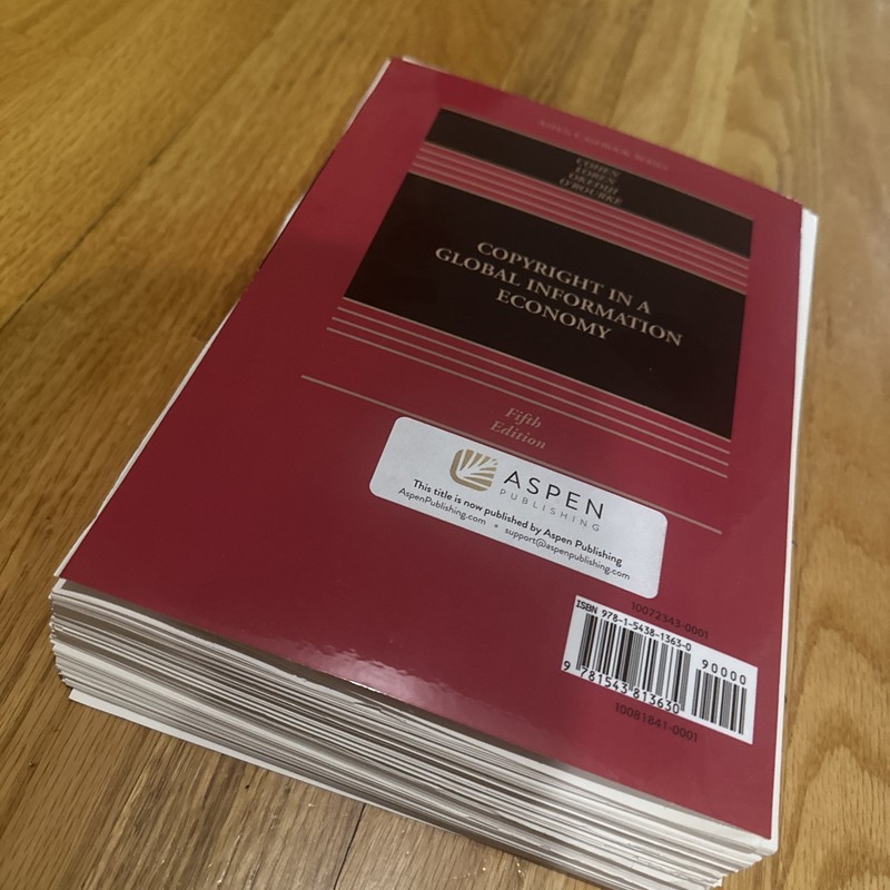 Copyright in a Global Information Economy (5th ed, Ringbound)