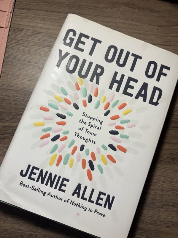 Jennie Allen Get Out of Your Head Hardcover 2020 Christian Life Psychology