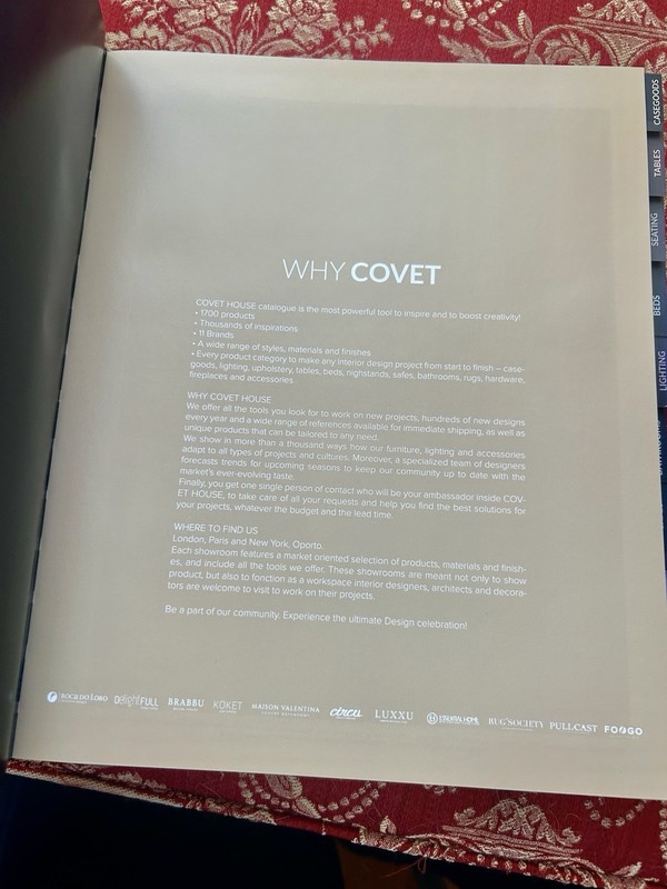 Covet.House Curated Design Catalogue - 446 pages gallery