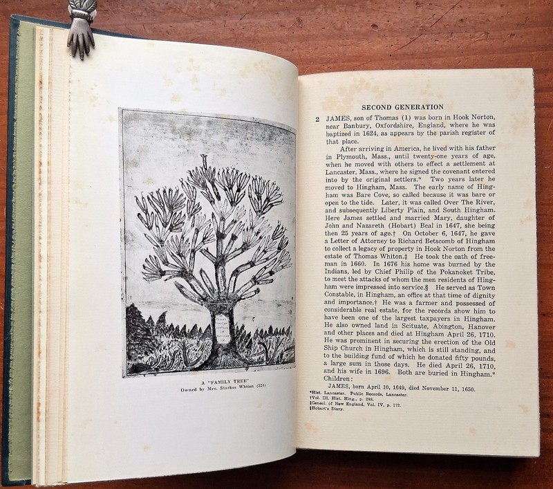 WHITON Family in America Genealogy of Thomas Whiton 1932 HC Augustus Sherrill W. gallery
