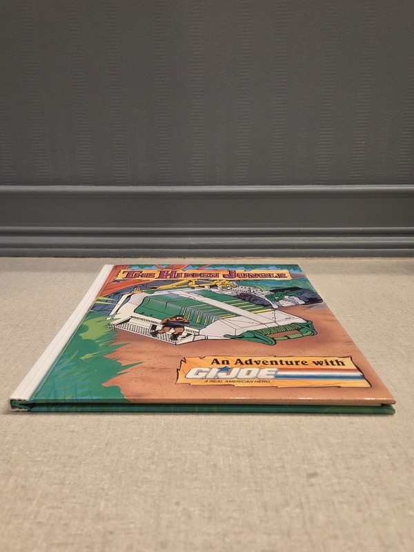 The Hidden Jungle: An Adventure With G.I. Joe 1991 Hardcover Book GI Joe ARAH gallery