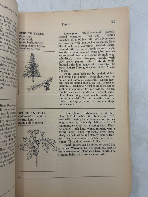Tom Brown's Field Guide to Wilderness Survival 1983 Paperback Berkley gallery