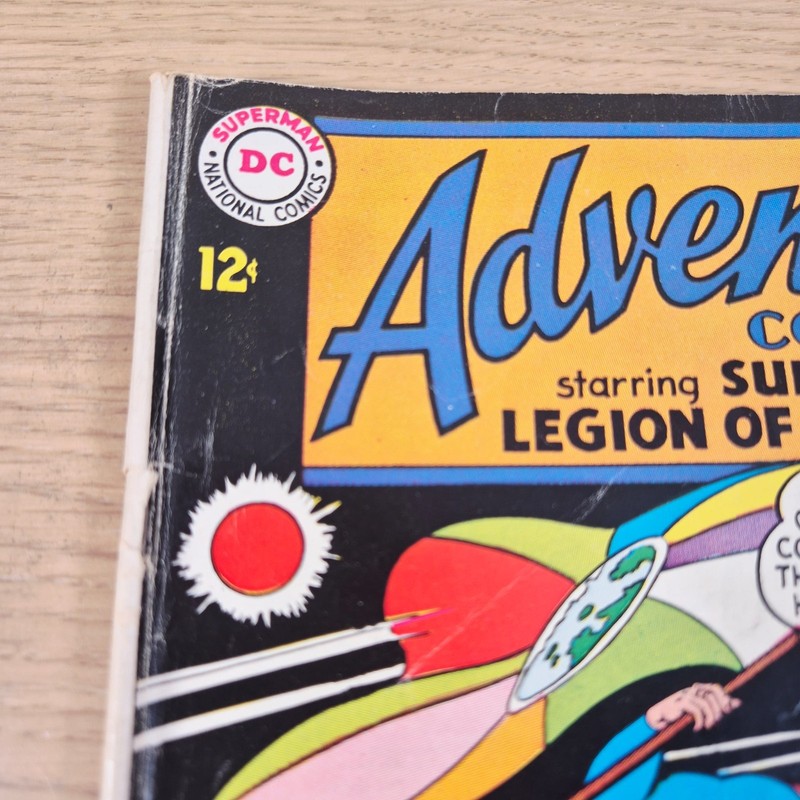 VTG Adventure Comics #333 The War Between Krypton and Earth DC Comics June 1965 gallery
