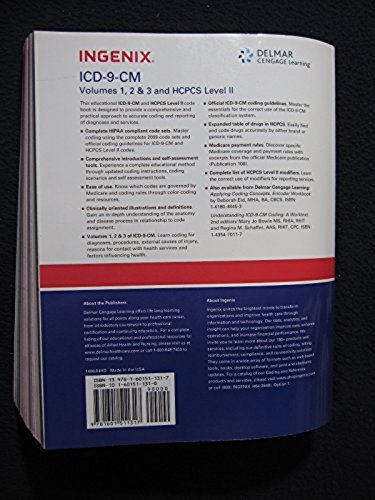 2009 Educational ICD-9-CM Volumes 1, 2 and; 3 and HCPCS Level II [Dec 22, 2.. gallery