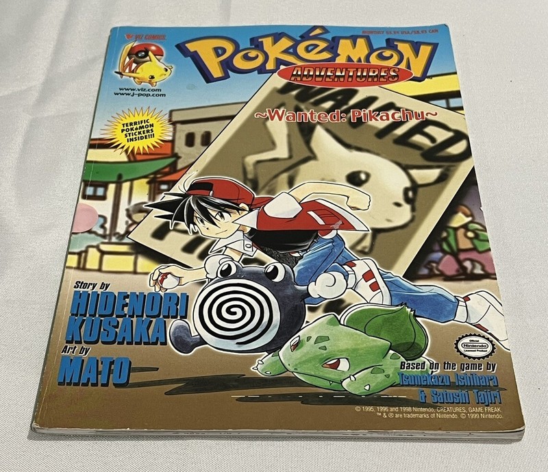 Pokemon Adventures Ser.: Wanted Pikachu by Hidenori Kusaka 1999