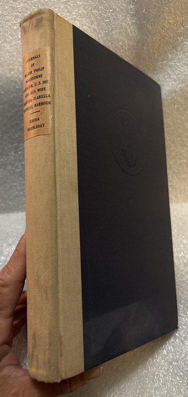 SIGNED Journal Major Philip Norbourne Barbour 3rd US Regiment Mexican War 1936